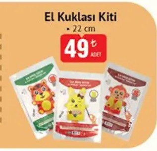 El Kuklası Kiti 22 Cm