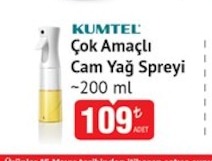 Kumtel Çok Amaçlı Cam Yağ Spreyi 200Ml