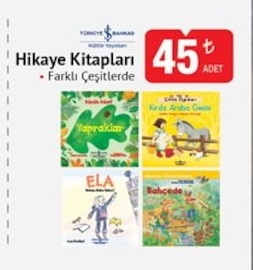 Hikaye Kitapları Farklı Çeşitlerde 45 Adet