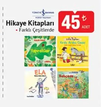 Hikaye Kitapları Farklı Çeşitlerde 45 Adet