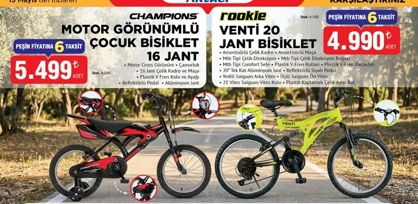 Rookie Venti 20 Jant Bisiklet