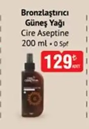Bronzlaştırıcı Güneş Yağı 200Ml 0 Spf