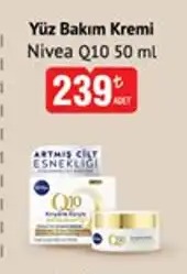 Yüz Bakım Kremi Nivea Q10 50 Ml