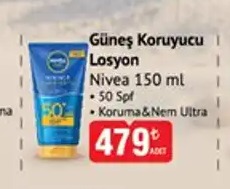 Güneş Koruyucu Losyon Nivea 150 Ml