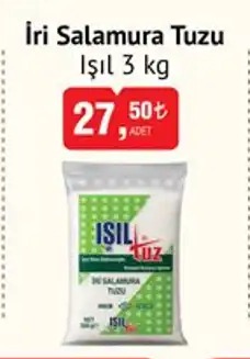 Isil Iri Salamura Tuzu 3Kg