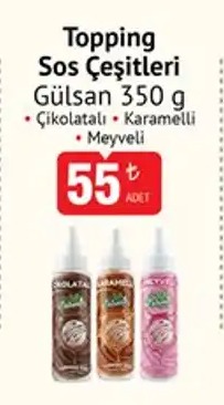 Topping Sos Çeşitleri Gülsan 350G