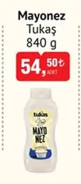 Mayonez Tukas 840 G