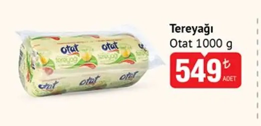 Otat Tereyağı 1000 G