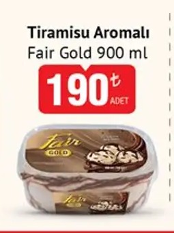 Fair Gold Tiramisu Aromalı 900 Ml