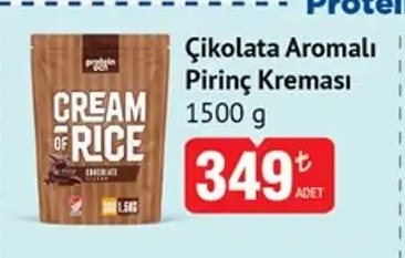 Protein Boks Cream Of Rice Çikolata Aromalı Pirinç Kreması 1500G