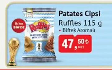 Patates Cipsi Ruffles 115G Bıftek Aromalı