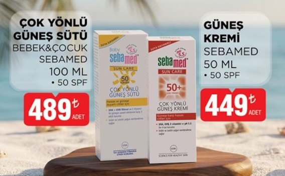 Sebamed Bebek & Çocuk Güneş Sütü 100 Ml