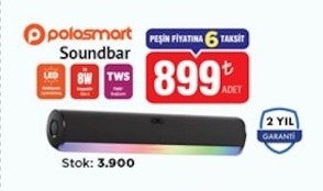 Polosmart Soundbar, 1 Adet