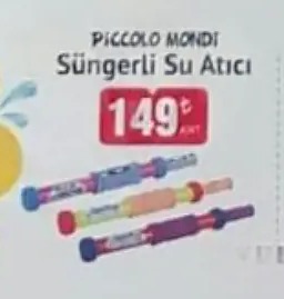 Piccolo Mondi Süngerli Su Atıcı