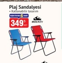Mounty Plaj Sandalyesi