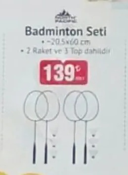 North Pacific Badminton Seti