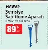 Hawa Şemsiye Sabitleme Aparatı