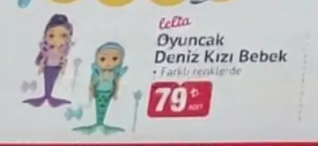 Lella Oyuncak Deniz Kızı Bebek