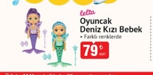 Lelta Oyuncak Deniz Kızı Bebek