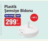 Plastik Şemsiye Bidonu 20 L