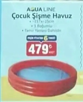 Aqua Line Çocuk Şişme Havuz 157X25Cm