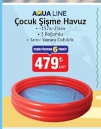 Aqua Line Çocuk Şişme Havuz 1 Adet