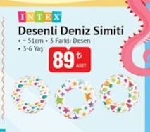 Intex Desenli Deniz Simiti 1 Adet