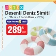 Intex Desenli Deniz Simiti 91Cm