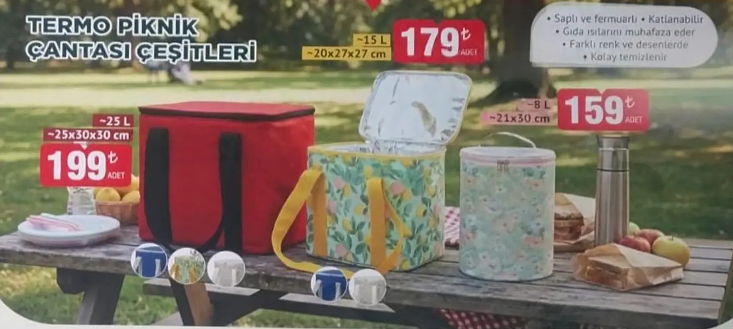 Termo Piknik Çantası 15 L