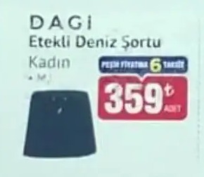 Dagi Etekli Deniz Şortu Kadın