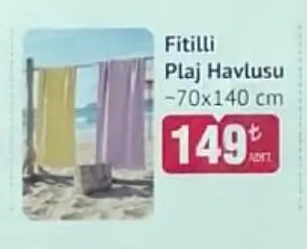 Fitilli Plaj Havlusu