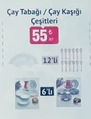 Çay Tabağı / Çay Kaşığı Çeşitleri