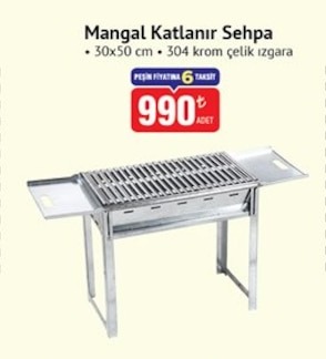Mangal Katlanir Sehpa 30X50Cm