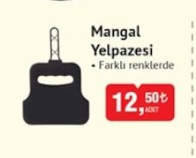 Mangal Yelpaazesi Farklı Renklerde