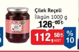 Çilek Reçeli İlkgün 1000G
