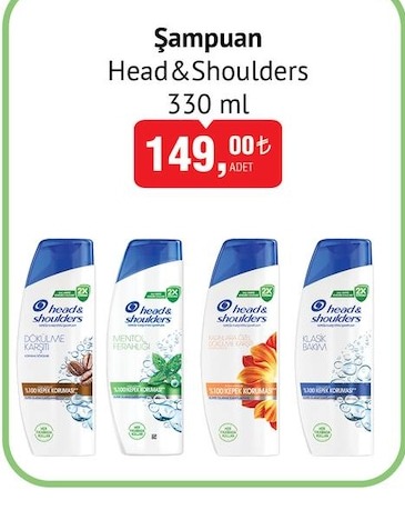 Head & Shoulders Şampuan 330 Ml