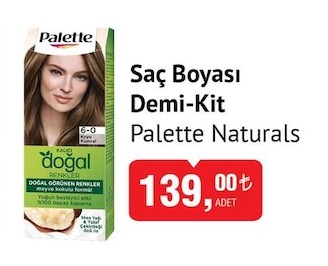 Palette Naturals Saç Boyası Demi-Kit