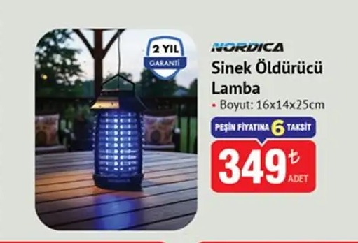 Nordica Sinek Öldürücü Lamba