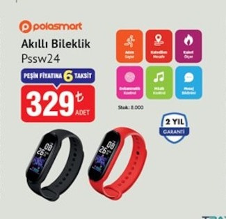 Polasmart Akıllı Bileklik Pssw24 Adet