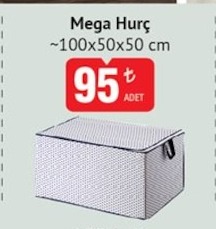 Mega Hurç 100X50X50 Cm