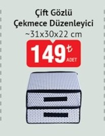 Cift Gozlu Cekmece Duzenleyici
