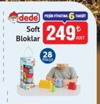 Dede Soft Bloklar 28 Parça
