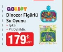 Gokidy Dinozor Figürlü Su Oyunu Işıklı