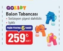 Balon Tabancası - Solüsyon Şişesi Dahildir. Işıklı