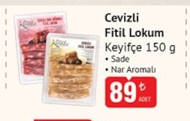 Cevizli Fitil Lokum Keyifçe 150G