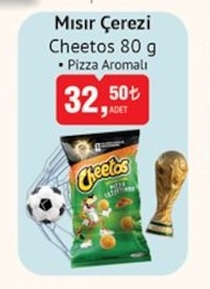 Cheetos Misir Cerezi Pizza Aromali 80 G