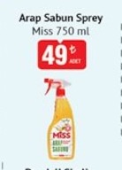 Arap Sabun Sprey Miss 750 Ml