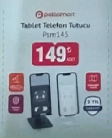 Polo Smart Tablet Telefon Tutucu Psm145