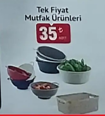 Tek Fiyat Mutfak Ürünleri