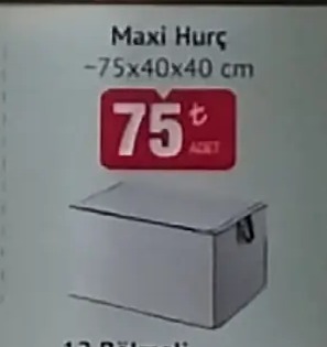 Maxi Hurç 75X40X40 Cm